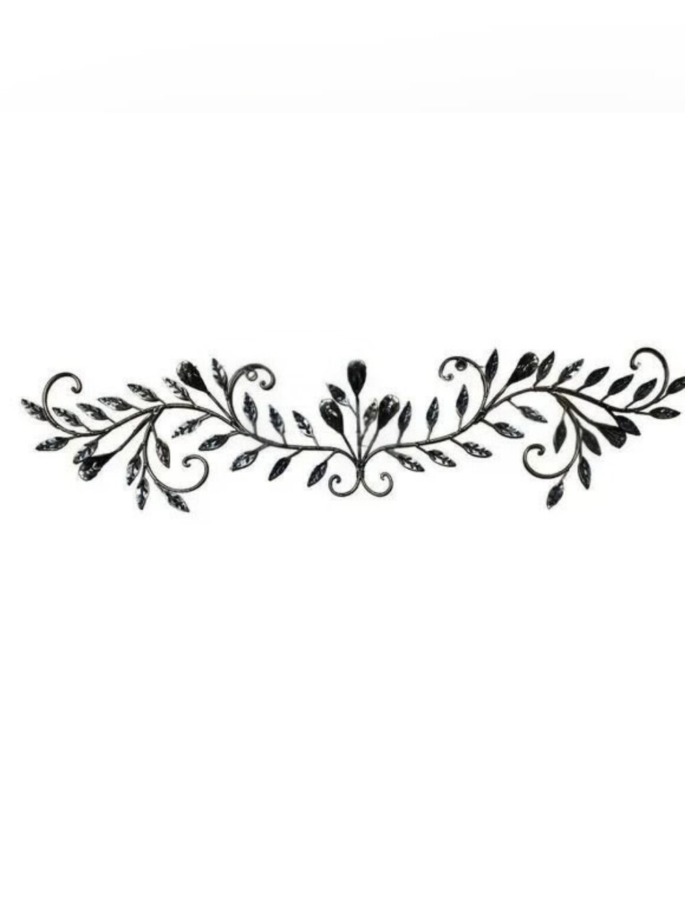 Vintage Mid-Century Metal Floral Wall Decor